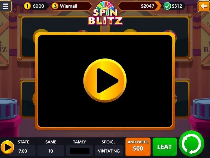 India Spin Blitz Main Game Screen